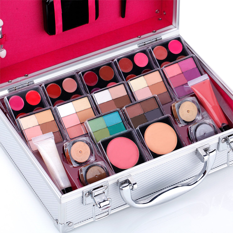 Cosmetics Beauty Eye Lip Works Kit Color Makeup Box Set
